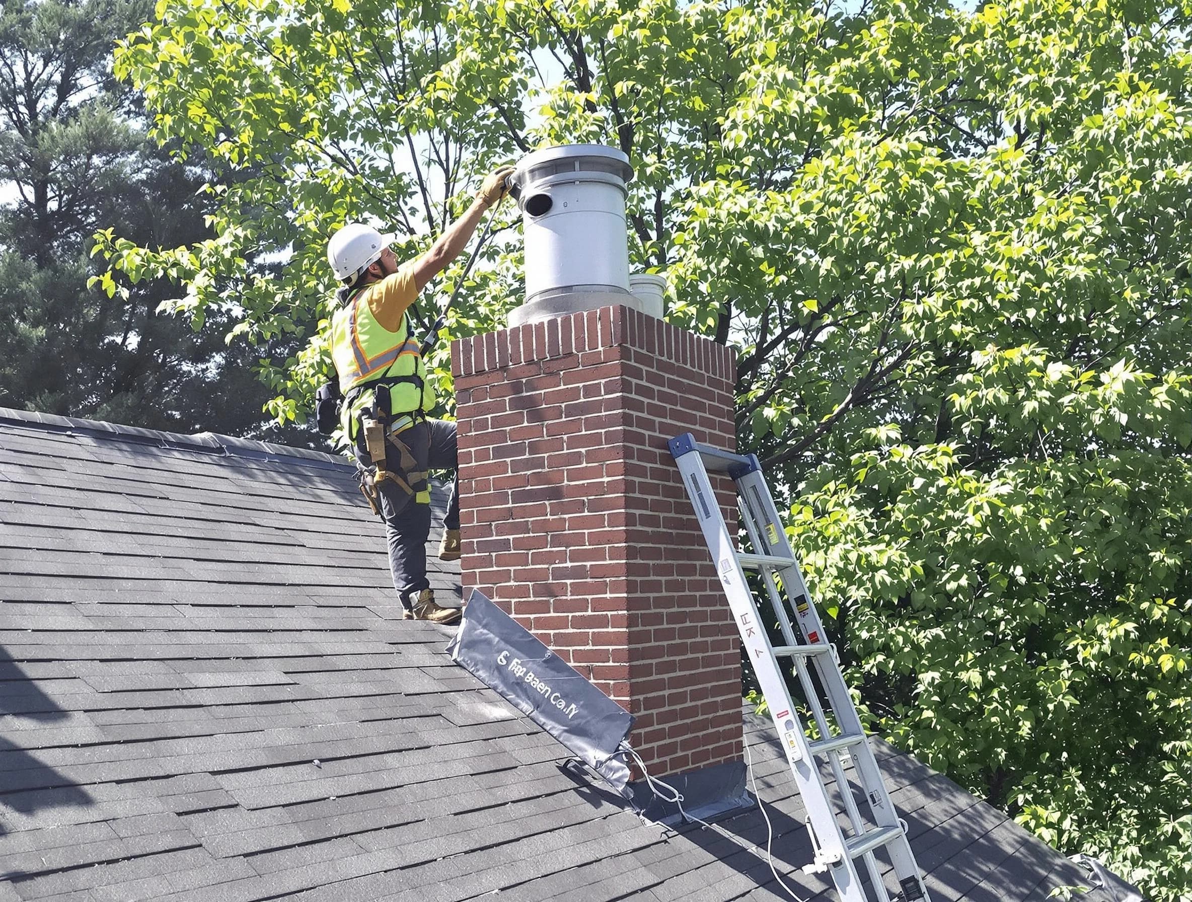 Chimney liner inspection by Tempe Chimney Sweep in Tempe, AZ