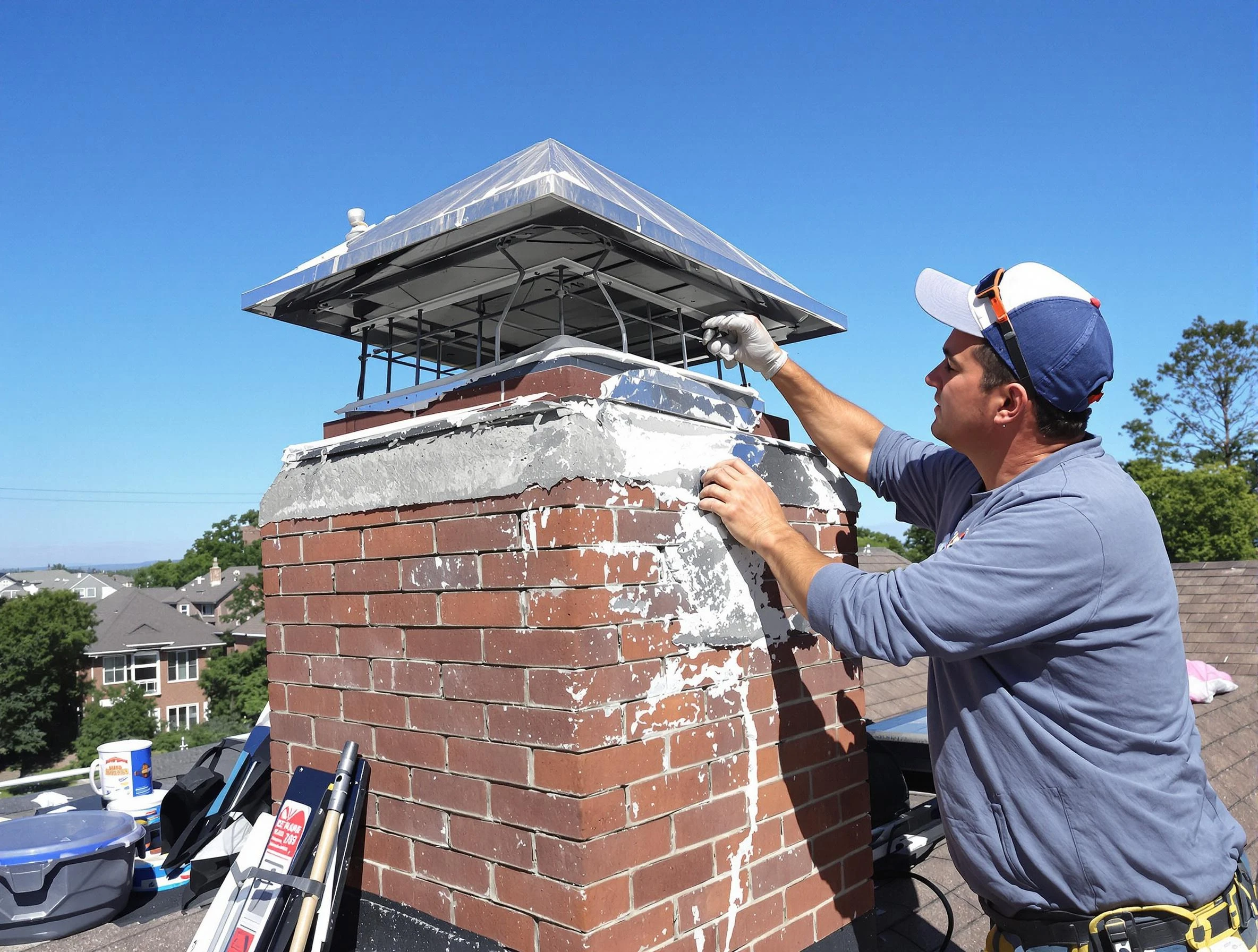 Chimney Crown Services service in Tempe, AZ