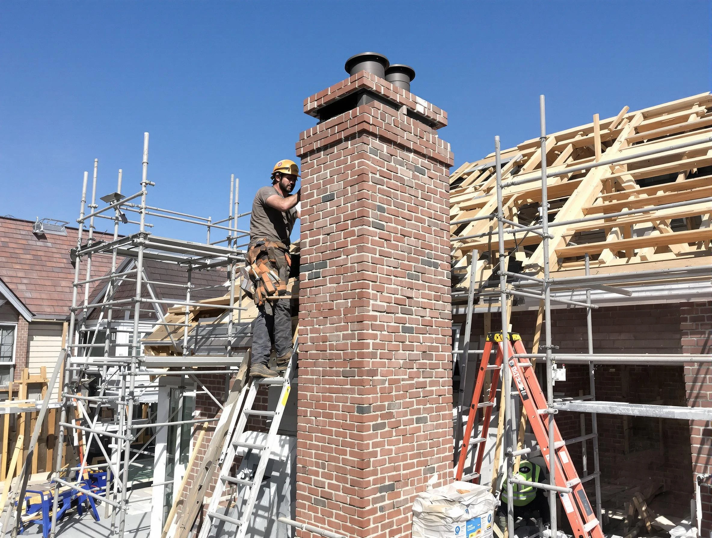 New chimney installation completed by Tempe Chimney Sweep in Tempe, AZ