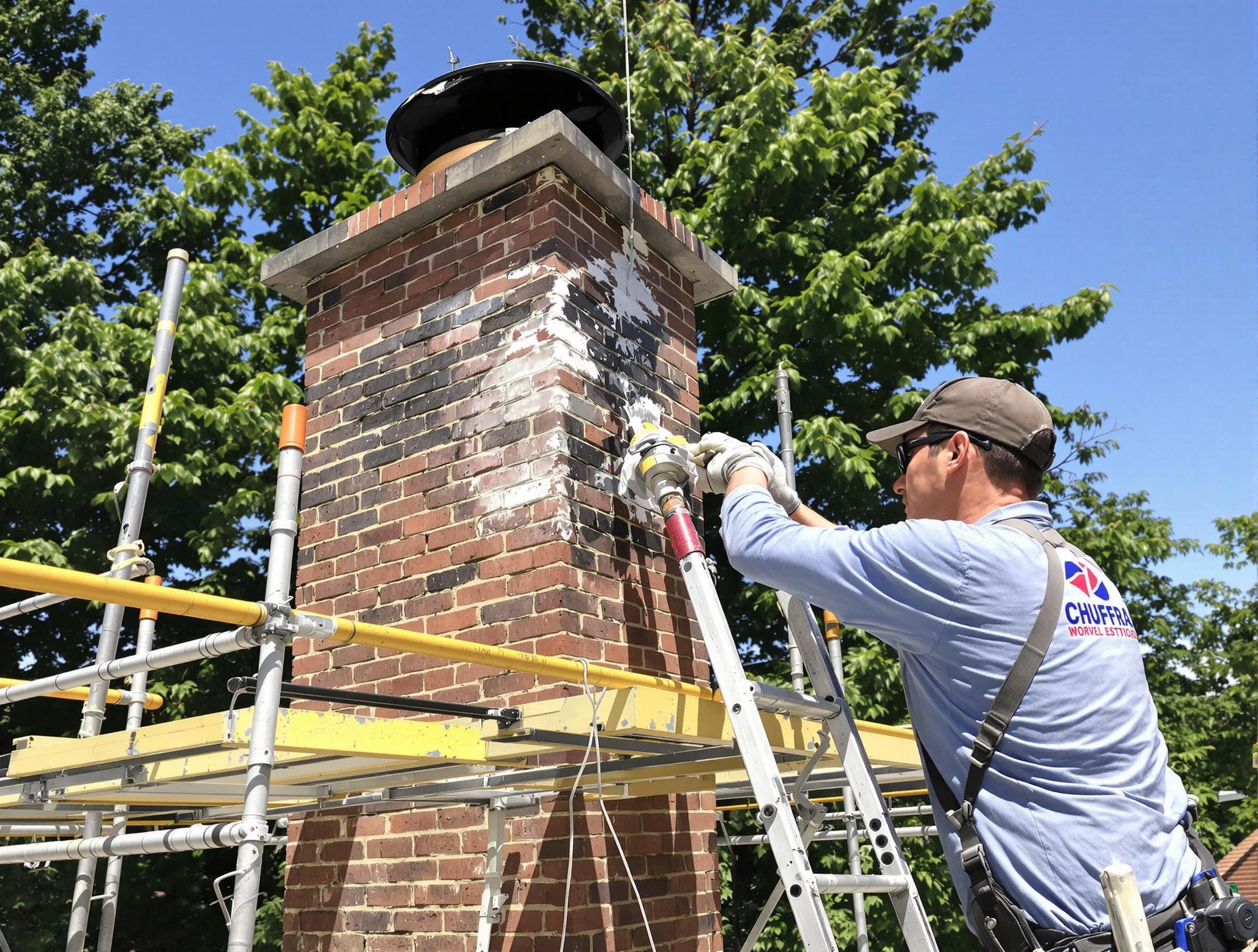 Structural chimney repair by Tempe Chimney Sweep in Tempe, AZ